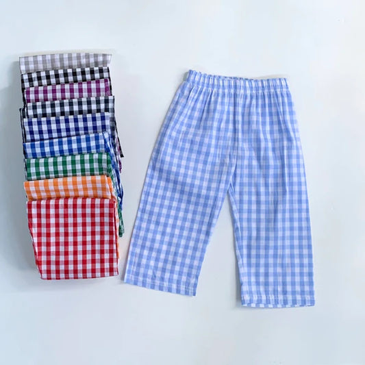 Classic Gingham Pants